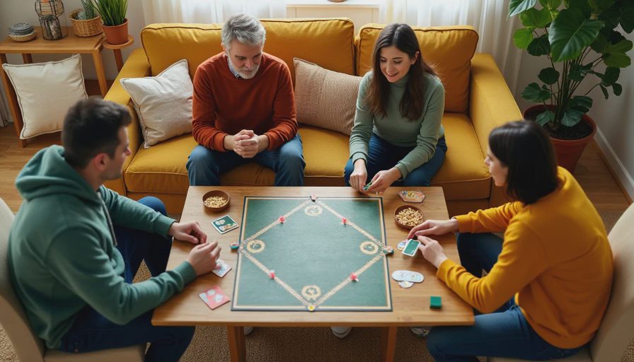 Visual context for fun games to play when bored