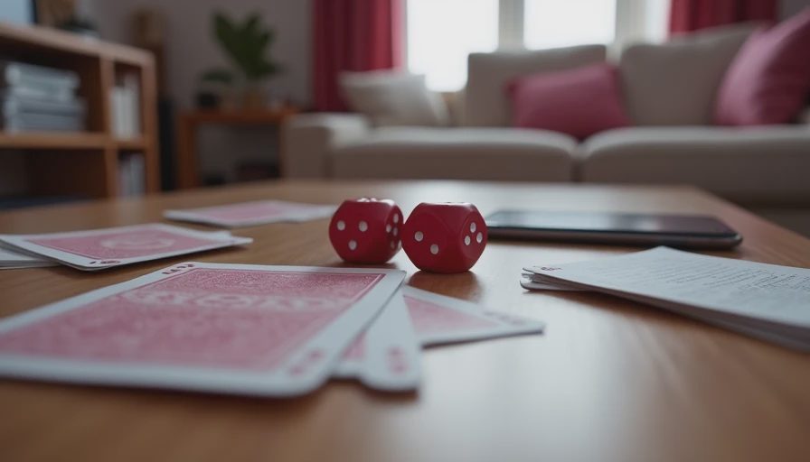 Visual context for games to play with friends when bored