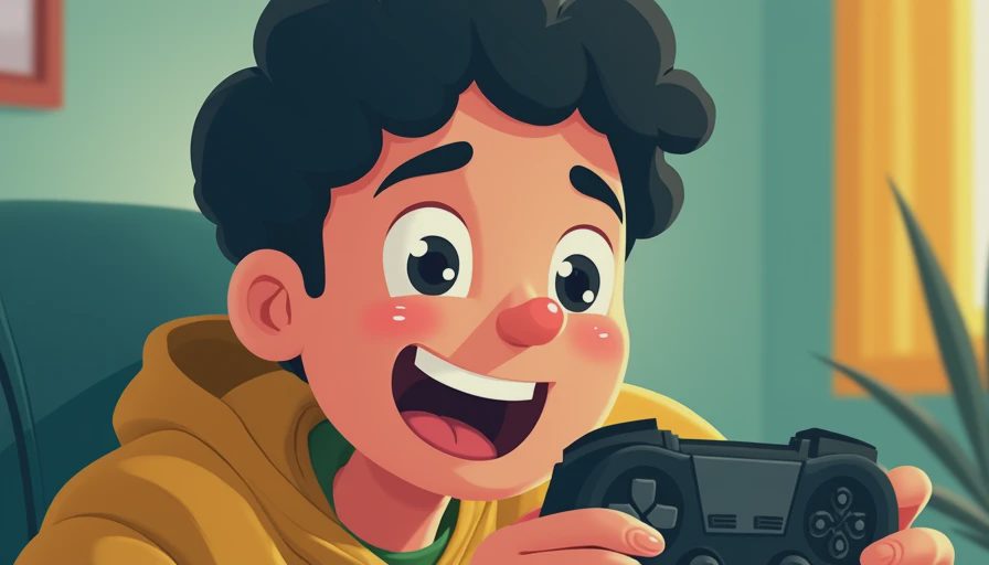 Illustration for awesome games