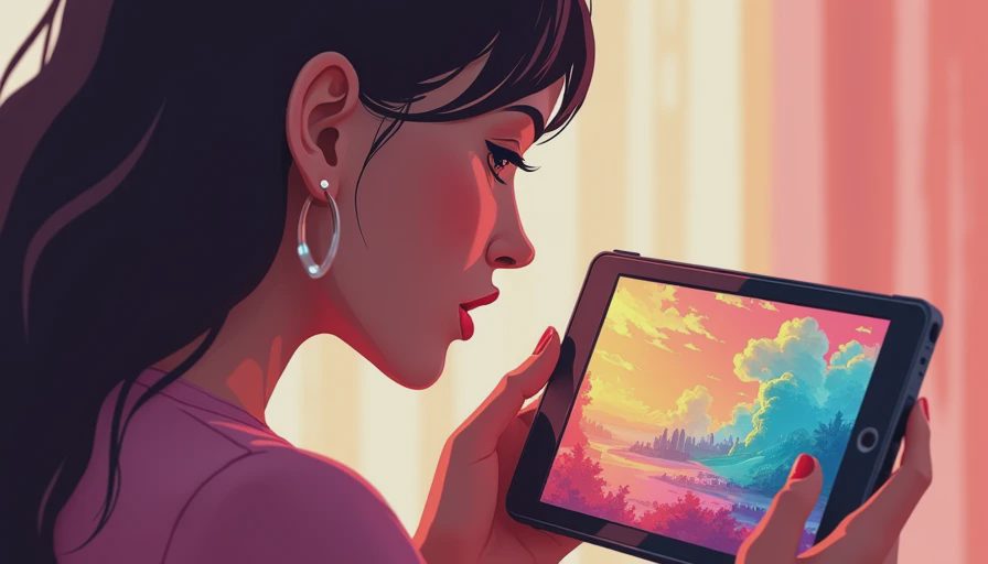 Visual context for games as art