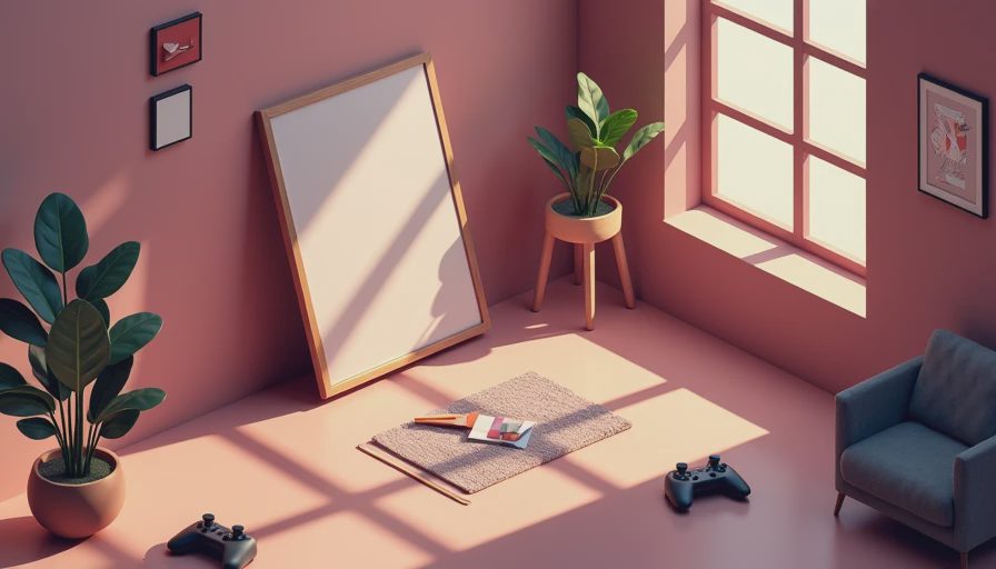 Illustration for games as art